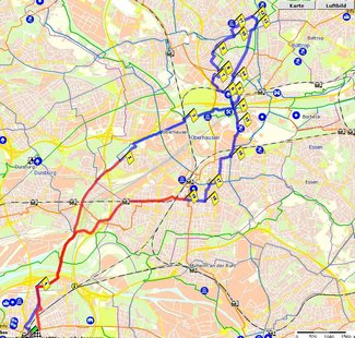 Sommerfrische 2010 Route Sommerfrische 2010 Route