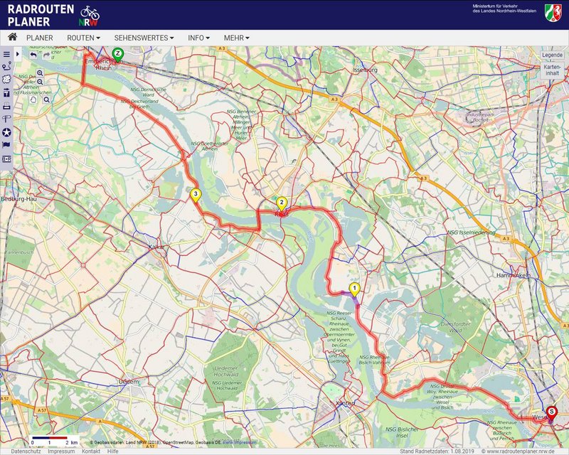 Sommerfrische 2019 Route