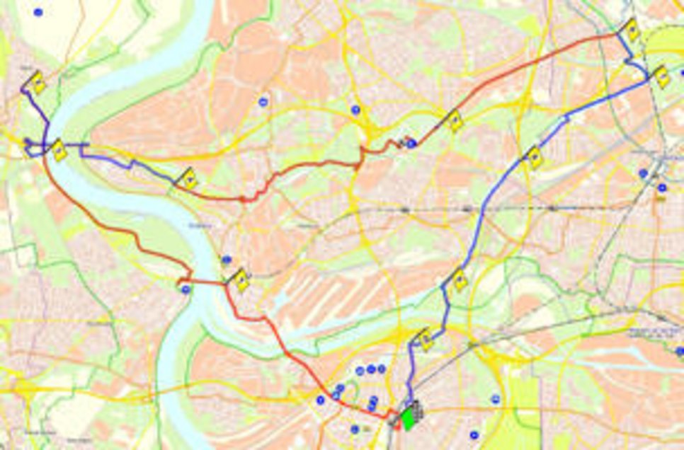 Sommerfrische 2009 Route Sommerfrische 2009 Route