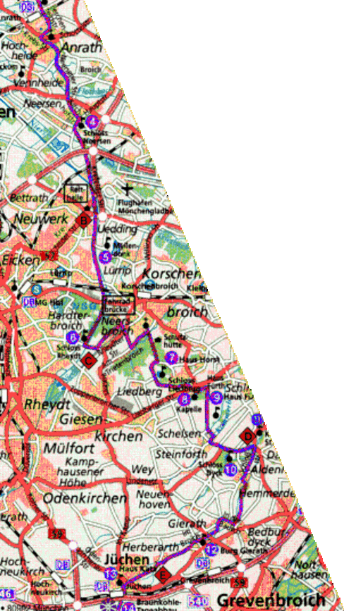 Sommerfrische 2003 Route Sommerfrische 2003 Route