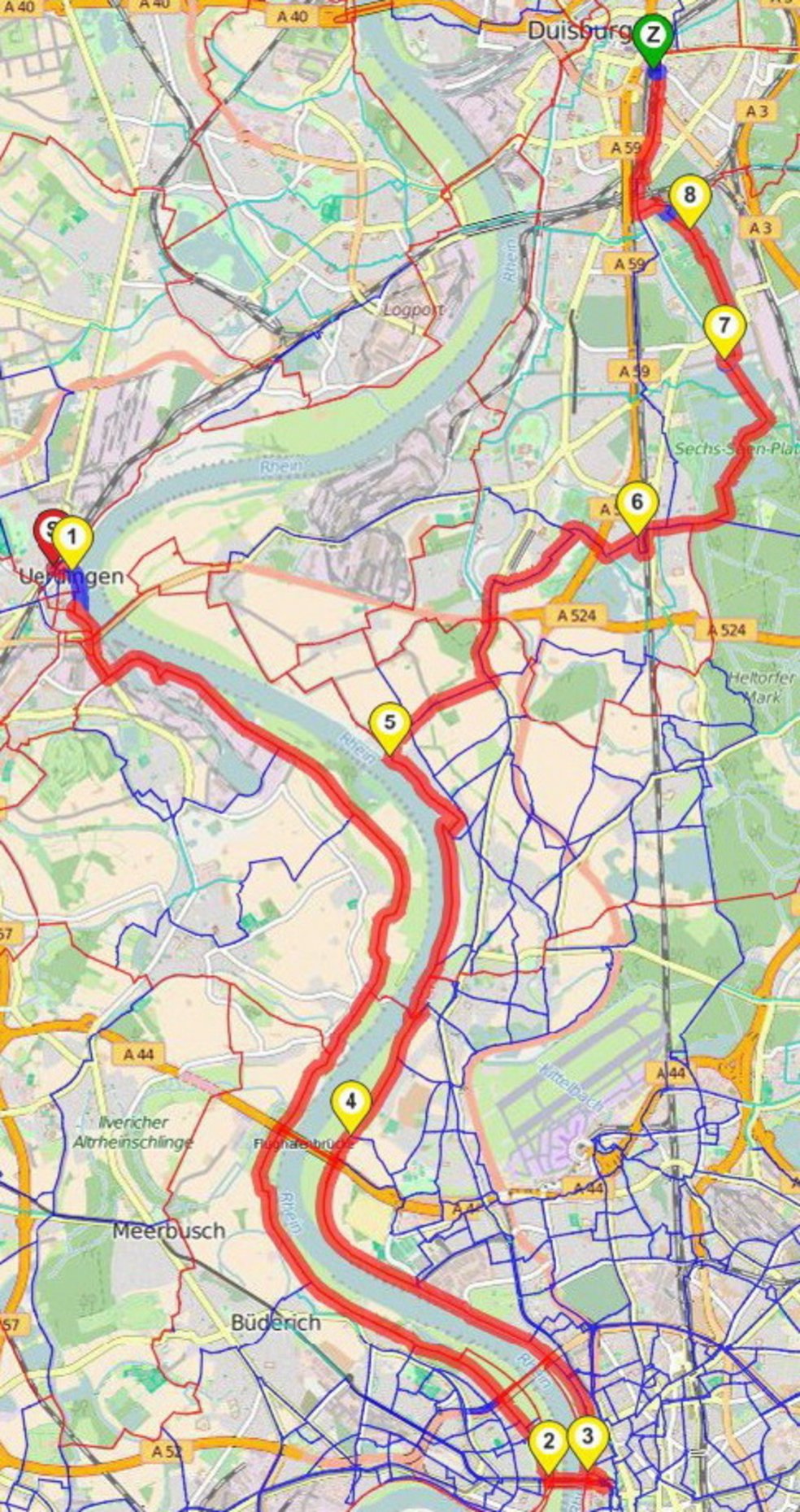 Sommerfrische 2017 Route Sommerfrische 2017 Route