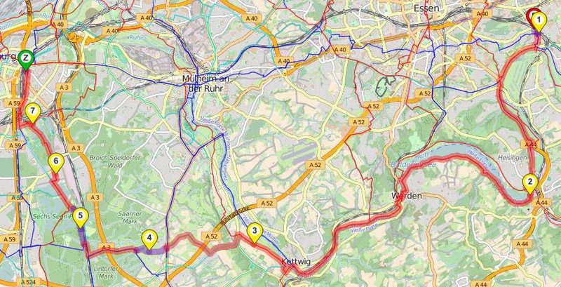 Sommerfrische 2018 Route Sommerfrische 2018 Route